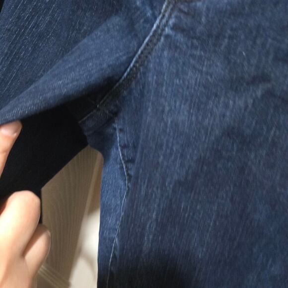 Coldwater Creek Blue Natural Fit Straight Jeans Size 20 - Picture 9 of 10